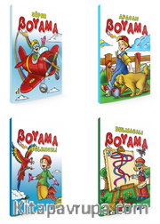 Süper Boyama (4 kitap)