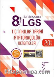 8. Sınıf LGS T.C.İnkılap Tarihi ve Atatürkçülük 20'li Deneme Sınavı