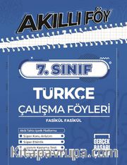 7. Sınıf Türkçe Çalışma Föyleri