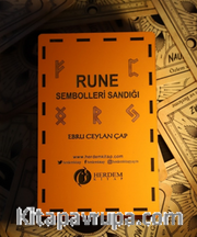 Rune Sembolleri Sandığı Ahşap Kutulu