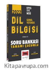 2022 KPSS TYT MSÜ Genel Yetenek Tamamı Çözümlü Divan-ı Dil Bilgisi Soru Bankası