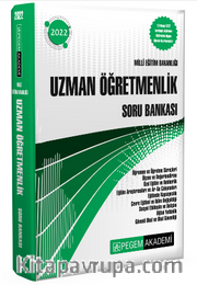 2022 Milli Eğitim Bakanlığı Uzman Öğretmenlik Soru Bankası