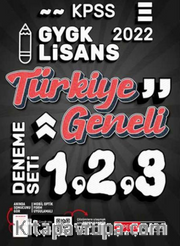 2022 KPSS Genel Yetenek Genel Kültür Türkiye Geneli 3 Deneme (1-2-3) 