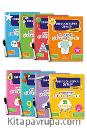 Dikkat Geliştiren Çizgiler Serisi (8 Kitap)