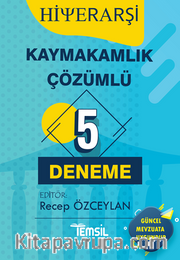 Hiyerarşi  Kaymakamlık  Tamamı Çözümlü 5 Deneme