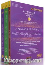 Kanunname Hakimlik Kod: 27 Konu Anlatımı (3 Kitap)