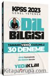 2023 KPSS Genel Yetenek Dil Bilgisi Tamamı Video Çözümlü 30 Deneme