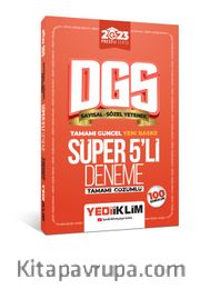 2023 Prestij Serisi Dgs Tamamı Çözümlü Süper 5 Deneme