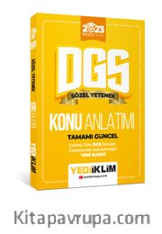 2023 Prestij Serisi DGS Sözel Yetenek Konu Anlatımı