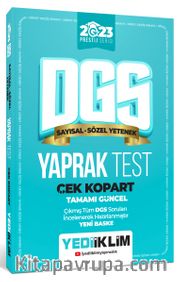 2023 DGS Çek Kopart Yaprak Test