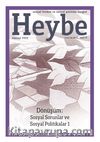 Heybe: Sosyal Hizmet Ve Sosyal Politika Dergisi Sayı:3