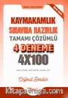 Kaymakamlık Sınavına Hazırlık Tamamı Çözümlü 4 Deneme
