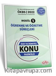 Uzman ve Başöğretmen Modül 1 Öğrenme Ve Öğretme Süreçleri Özet ve Öğretici Konu Fasikülü 