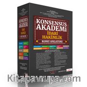 Konsensus Akademi İdari Hakimlik Konu Anlatımlı Set