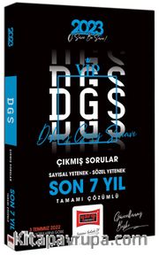 2023 DGS Son 7 Yıl Tamamı Çözümlü Çıkmış Sınav Soruları