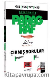 TYT YGS ÖSS MSÜ Benzersiz Paragraf Çıkmış Sorular Klas Serisi 