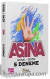 2023 KPSS Aşina Genel Yetenek Genel Kültür 5 Deneme