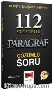 2023 KPSS TYT DGS ALES MSÜ AYT 112 Stratejik Paragraf Çözümlü Soru Bankası