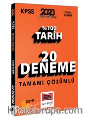 2023 KPSS Tarih Tamamı Çözümlü 20 Deneme