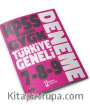 2023 KPSS Lisans GYGK Türkiye Geneli Deneme Seti 7-8-9