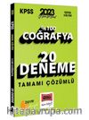 2023 KPSS Coğrafya Tamamı Çözümlü 20 Deneme