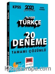 2023 KPSS Türkçe Tamamı Çözümlü 20 Deneme