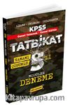 KPSS GYGK Tatbikat Çözümlü 5 Deneme (Lisans-Önlisans-Ortaöğretim)