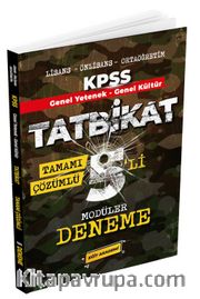 KPSS GYGK Tatbikat Çözümlü 5 Deneme (Lisans-Önlisans-Ortaöğretim)