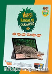 Vahşi Hayvanlar Canlanıyor 4D+ Kitap (7 Vahşi Hayvan+ Canlanan Kitap+ AR-Mobil Uygulama