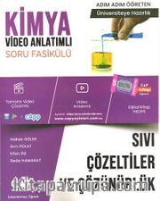 Üniversiteye Hazırlık Kimya Sıvı Çözeltiler ve Çözünürlük Konu Anlatımlı Soru Fasikülü