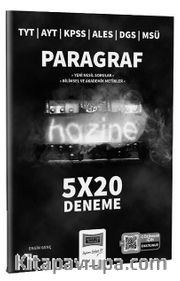 TYT AYT KPSS ALES DGS MSÜ Hazine Paragraf 5x20 Denemeler
