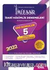 Müessir İdari Hakimlik Denemeleri Tamamı Çözümlü 5 Deneme