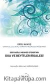 Ordu Akkuş Karakuş, Çaldere, Hamidiye Medresesi Müderris’i Deryaoğlu Mehmed Efendi’nin Dua ve Beyitler Risalesi