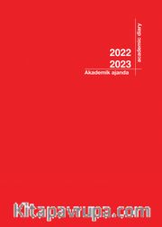 2022-2023 Akademik Ajanda (Kırmızı)