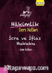İmtiyaz İcra ve İflas Hukuku Hakimlik Ders Notları