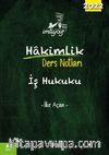 İmtiyaz İş Hukuku Hakimlik Ders Notları