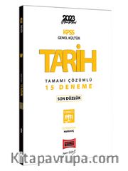 2023 KPSS Tarih Son Düzlük 5 Yargıç Tamamı Çözümlü 15 Deneme