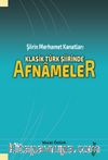 Şiirin Merhamet Kanatları Klasik Türk Şiirinde Afnameler