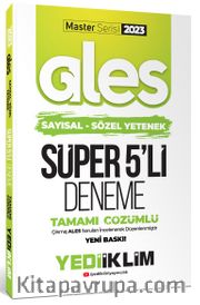 2023 Master Serisi Ales Sayısal- Sözel Yetenek Tamamı Çözümlü Süper 5'li Deneme