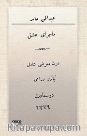 Macera-yı Aşk (Osmanlıca)