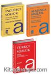 Almanca İngilizce Türkçe Sözlükler (3 Kitap Set Biala Kapak)