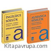 Almanca-Türkçe Sözlük ve İngilizce-Türkçe Sözlük (2 Kitap Set Biala Kapak)