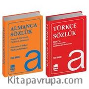 Almanca-Türkçe Sözlük ve Türkçe Sözlük (2 Kitap Set Biala Kapak)