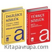 İngilizce-Türkçe Sözlük ve Türkçe Sözlük (2 Kitap Set Biala Kapak)