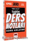 2023 KPSS Kısa ve Öz Tarih Konu Anlatımı Ders Notları