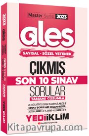 2023 Master Serisi Ales Sayısal - Sözel Yetenek Son 10 Sınav Tamamı Çözümlü Çıkmış Sorular 