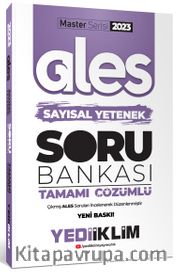 2023 Master Serisi Ales Sayısal Yetenek Tamamı Çözümlü Soru Bankası