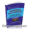 KONSENSUS Adli Hakimlik Tamamı Çözümlü ​Özgün Sorulardan Oluşan 10 Deneme