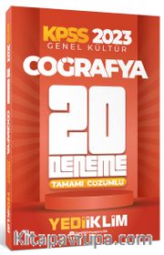 2023 KPSS Genel Kültür Coğrafya Tamamı Çözümlü 20 Deneme