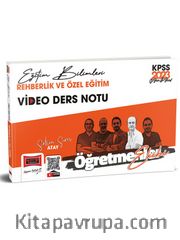 2023 KPSS Eğitim Bilimleri Öğretmenler Ekibi Rehberlik ve Özel Eğitim Video Ders Notları